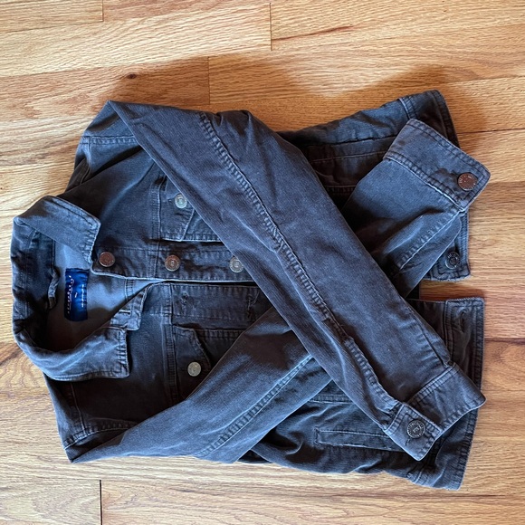 Corduroy Olive Jacket - Picture 5 of 5